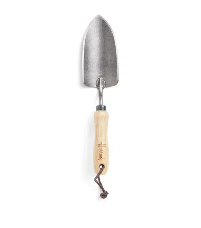 Harrods Green Fingers Trowel In Silver