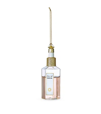 Harrods Hair Oil Tree Decoration