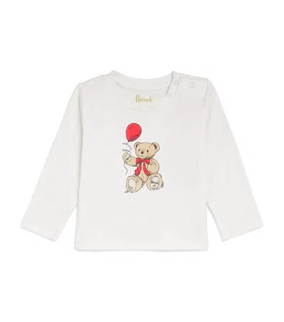 Harrods Kids'  Henry Bear Vest In White