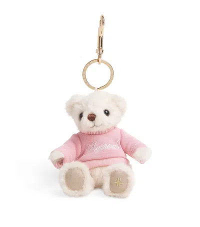 Harrods Jersey Bear Keyring In Multi