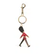 Harrods Jointed Royal Guard Keyring In Gold