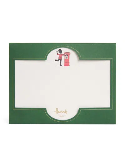 Harrods King's Guard Postbox Cards In Green