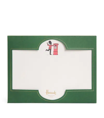 Harrods King's Guard Postbox Cards (set Of 10) In Green