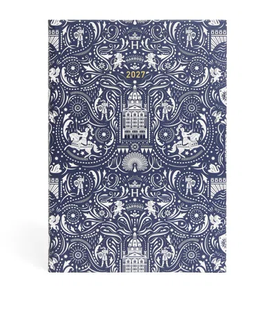 Harrods Knights Of Brompton 2027 Diary In Blue