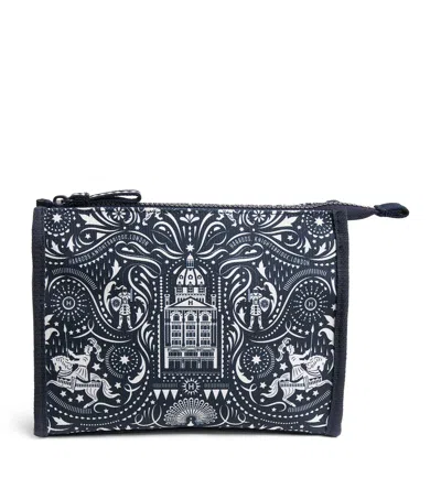 Harrods Knights Of Brompton Pouch In Multi