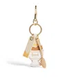 Harrods Leather Egg Cup Keyring