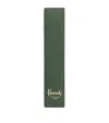 Harrods Leather Embossed-logo Bookmark In Green
