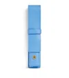 Harrods Leather Pen Sleeve In Blue