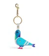 Harrods Leather Pigeon Keyring