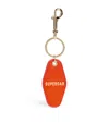 Harrods Leather Supercar Keyring In Red