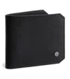 Harrods Leather Wembley Bifold Wallet In Black