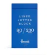 Harrods Lined Jotter Block In Green