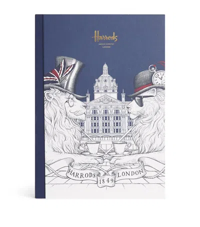 Harrods Lined Notebook In Multi