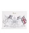 Harrods Lion A5 Landscape Notebook