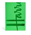 Harrods Logo A4 Notebook In Green