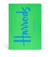 Harrods Logo A5 Notebook In Green