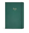 Harrods Logo A5 Notebook In Green