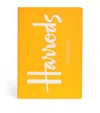 Harrods Logo A5 Notebook In Orange