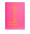 Harrods Logo A5 Notebook In Pink