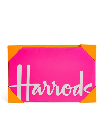 Harrods Logo Correspondence Cards In Pink