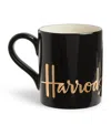 Harrods Logo Mug In Black