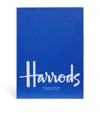 Harrods Logo Notebook Gift Set In Blue