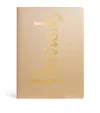 Harrods Logo Notebook In Gold