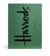 Harrods Logo Notebook In Green
