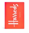 Harrods Logo Notebook In Red