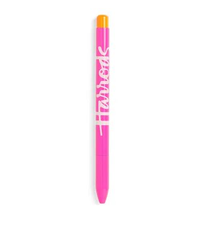Harrods Logo Pen In Pink