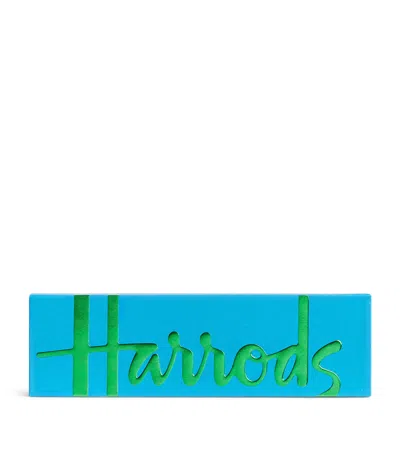Harrods Logo Pencils In Blue