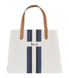 Harrods Logo Stripe Shopper Bag