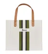 Harrods Logo Stripe Shopper Bag