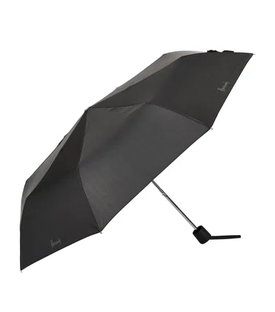 Harrods Logo Umbrella In Black