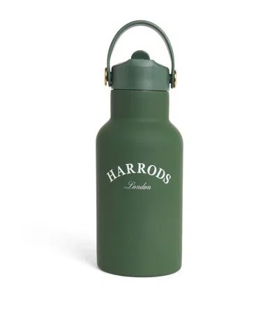 Harrods Logo Water Bottle In Green
