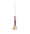 Harrods Make-up Brush Tree Decoration In Silver