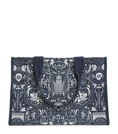 Harrods Medium Knights Of Brompton Tote Bag