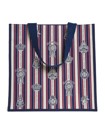 Harrods Medium London Calling Tote Bag