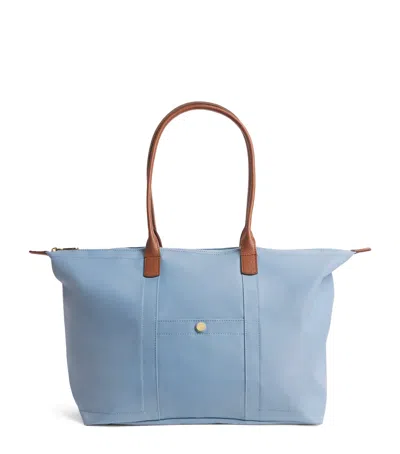 Harrods Medium Nylon Tote Bag In Red