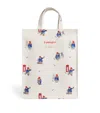 Harrods Medium Paddington Tote Bag In Blue