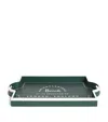 Harrods Medium Stackable Tray In Green