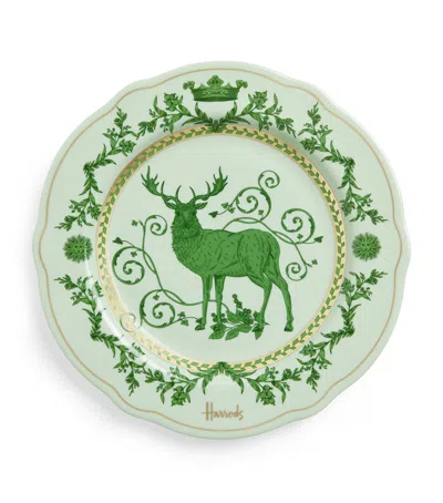 Harrods Menagerie Side Plate In Pink