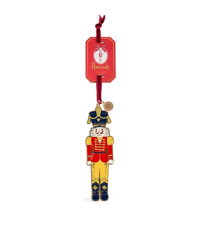 Harrods Metal Nutcracker Tree Decoration