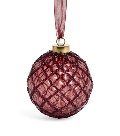 Harrods Micro Led Hanging Ball Ornament