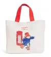 Harrods Mini Paddington Tote Bag In Blue
