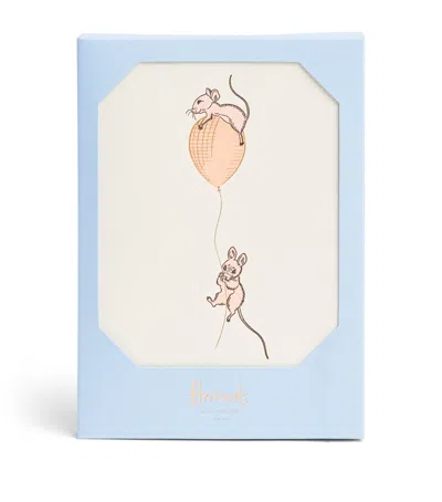 Harrods Mouse Cards In Blue