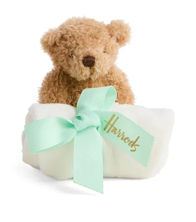 Harrods My First Henry Bear Comforter In Sand