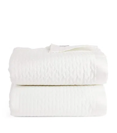 Harrods Of London Boutis Bedspread In Ivory