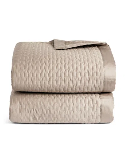 Harrods Of London Boutis Bedspread In Neutral