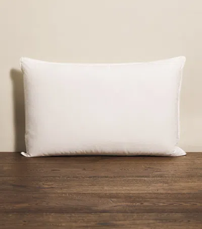 Harrods Of London Down Medium-soft A1-grade Pillow In White